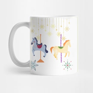 Christmas Horse Toy Nutcracker Mug